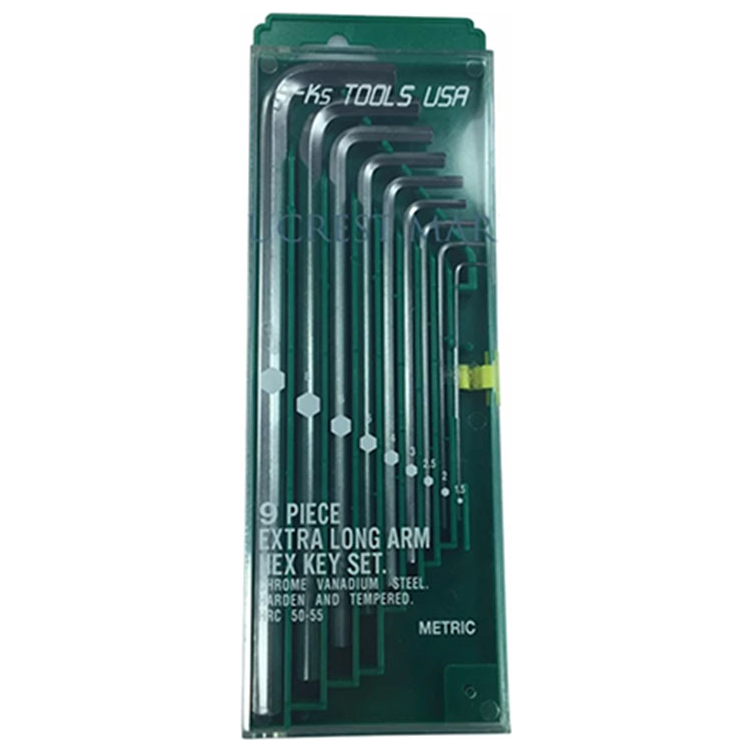 S-Ks 9pcs. Extra Long Arm Hex Allen Wrench Set | SKS by KHM Megatools Corp. S-Ks 9pcs. Extra Long Arm Hex Allen Wrench Set | SKS by KHM Megatools Corp.